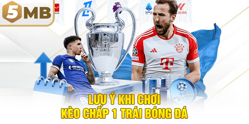 Lưu Ý Khi Chơi Kèo Chấp 1 Trái Bóng Đá